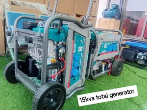Buy Total Generator 14kva 16000watt Petrol Key Start | 100% Copper Alternator | Petrol / Diesel | Key & Pull Start | Silent Model | 1-Year Warranty