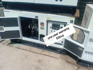 Uninterrupted Quality 50kva Silent Diesel Generator | Perkins / Deutz Engine | Stamford Alternator | Soundproof Canopy | ATS Ready | 3-Phase | Industrial Grade