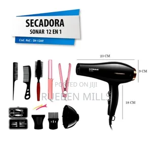 12 in 1 Best Quality Sonar Professional Salon Hair Dryer