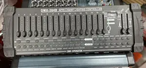 DMX 384b Intelligent Lighting Controller | DMX512 Compatible | RGBW LEDs | Sound-Activated | Professional Stage & Event Grade