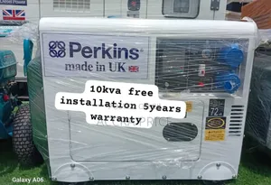 Simple Gen 10kva 13000wats Diesel Generator 10kva Diesel | Brand New | 100% Copper Engine | Silent Operation | Key Start | 1-Year Warranty