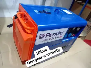 Stable 10kva 13000watt Perkins Generator Silent 10kva | Brand New | 100% Copper Engine | Silent Operation | Key Start | 1-Year Warranty