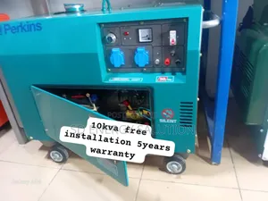 Perkins 10KVA/13000W Tech-Charged Diesel Generator – 5-Year Warranty, 100% Copper