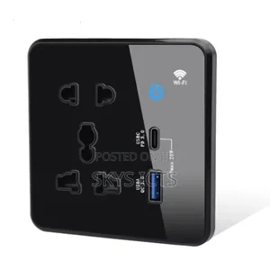 Wifi Single Socket Built in Usb and Type C