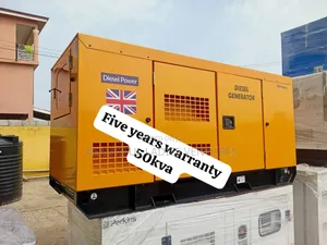 Perkins 50KVA/50KW Enhanced-Efficiency Silent Diesel Generator – 5-Year Warranty