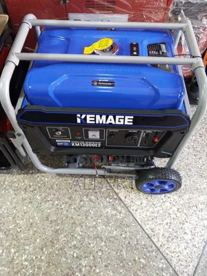 Kemage Generator | Kemage Engine | 100% Copper Coil | Key & Pull Start | Gasoline / Petrol | Silent Model | Warranty