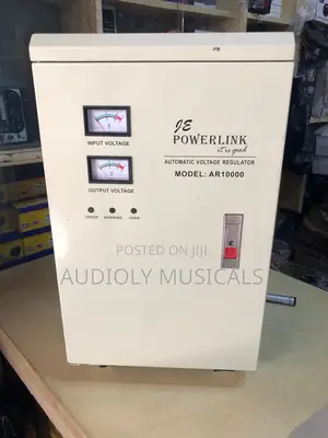 Powerlink AR10000 Step-Up/Down Stabilizer – Professional Voltage Regulator