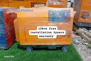 Perkins True Power 10kva 13000wats Diesel Generator 10kva | Brand New | 100% Copper Engine | Silent Operation | Key Start | 1-Year Warranty