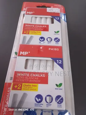 White Chalks – Acrylic Paints, Markers, Pastels & Artist Materials