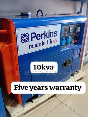 Quick Start 10kva 13000watt Diesel Perkins Generator | Brand New | 100% Copper Engine | Silent Operation | Key Start | 1-Year Warranty