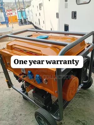 Flux 10kva 13000wats Pertrol Ingco Generator | 100% Copper Alternator | Petrol / Diesel | Key & Pull Start | Silent Model | 1-Year Warranty