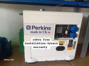 Take It Start It Run It Perkins 10kva Diesel 13000watts | Perkins / Honda / Kama Engine | Silent Canopy | 100% Copper Alternator | Key & Auto Start | 1–5 Year Warranty