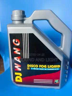 Dj Wang Disco Fog Liquid | Non-Toxic | Water-Soluble | All Fog Machine Compatible | 1–5L | Professional Stage Grade