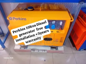 Perkins 10KVA Dynamo Energy Silent Diesel Generator – 5-Year Warranty