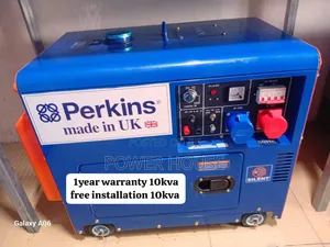 Elegant Pinnacle Nebula 10kva 13000watts 10kva Diesel | Brand New | 100% Copper Engine | Silent Operation | Key Start | 1-Year Warranty