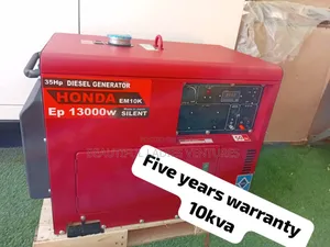 Adaptable 10kva Diesel Genset 10kva Diesel Honda Japan | Brand New | 100% Copper Engine | Silent Operation | Key Start | 1-Year Warranty