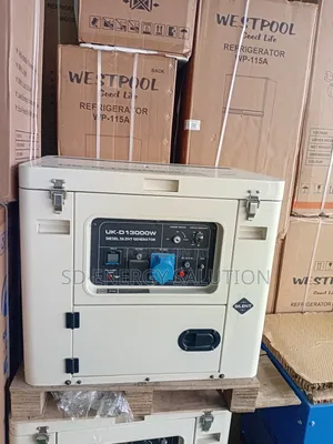 Allday 10kva Silent Diesel Generator | Brand New | 100% Copper Engine | Silent Operation | Key Start | 1-Year Warranty