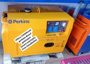 Hydro Electric Power Perkins 10kva 13000wat Diesel Generator | Perkins / Honda / Kama Engine | Silent Canopy | 100% Copper Alternator | Key & Auto Start | 1–5 Year Warranty