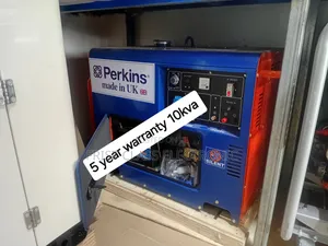 Authentic 10kva Silent Diesel Generator | Brand New | 100% Copper Engine | Silent Operation | Key Start | 1-Year Warranty