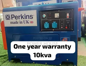 Inimitable 10kva Perkins Diesel Generator 10kva Perkins | Perkins / Honda / Kama Engine | Silent Canopy | 100% Copper Alternator | Key & Auto Start | 1–5 Year Warranty