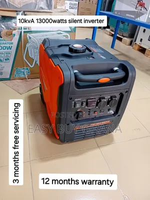 Exclusively Quiet Ecool Max Petrol Inverter Generator 10kva
