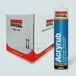 Silicon Acrylic Sealant,(Acryrub F4) | Fast-Curing | High-Bond Strength | Waterproof | Multi-Surface | Construction & DIY Grade