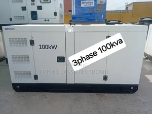 Perkins Industrial 100KVA Three-Phase Diesel Generator