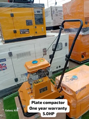 Ecoolmax EY20 5HP Gasoline Plate Compactor – 5-Year Warranty, Professional Grade