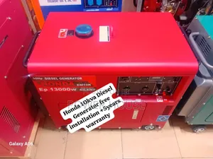 Finish Stronger Honda Diesel Generator 10kva Silent | Brand New | 100% Copper Engine | Silent Operation | Key Start | 1-Year Warranty