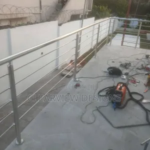 Anti-Rust Stainless Steel Balustrade/Handrail | Stainless Steel / Tempered Glass | Anti-Rust | Custom Fabrication | Residential & Commercial Grade