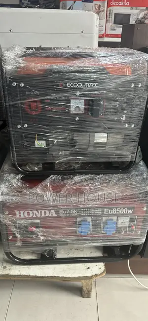 Ecoolmax Silent 2.5kva Silent Generator New | Ecoolmax Japan Engine | 100% Copper Alternator | Silent Inverter Type | Key & Pull Start | Warranty