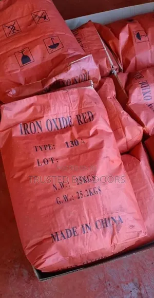 Red Color Pigment Iron Oxide For Concrete Works