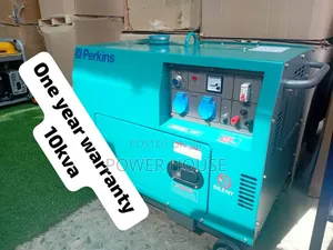 Inexpensive Perkins Silent 10kva Diesel Generator 10kva | Brand New | 100% Copper Engine | Silent Operation | Key Start | 1-Year Warranty