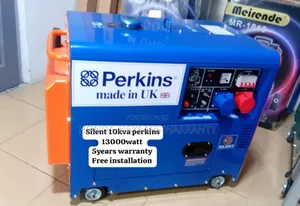 Perkins Pure Power 10kva 13000watt 3phase Generator 10kva | Brand New | 100% Copper Engine | Silent Operation | Key Start | 1-Year Warranty
