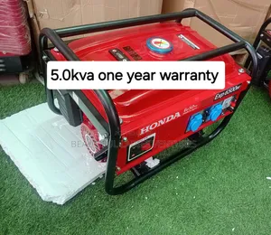 Qualified Supper Efficient Generator 5.0kva | Brand New | 100% Copper Engine | Silent Operation | Key Start | 1-Year Warranty
