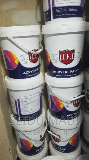 Shield Acrylics Emulsion Paint | Premium Quality | Interior & Exterior Use | High Coverage | Weatherproof & Washable