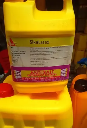 Sikalatex Anti-salt Waterproof Chemical For Construction Works (5kg) | Waterproofing / Damp-Proofing | Roof, Wall & Foundation Protection | Easy Application | Residential & Commercial Grade