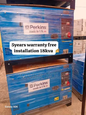 Elegant Pinnacle Astra Grid 22kva Perkins Diesel 22kva