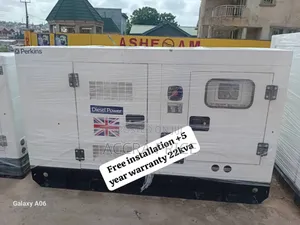 Perkins 22KVA Diesel Generator