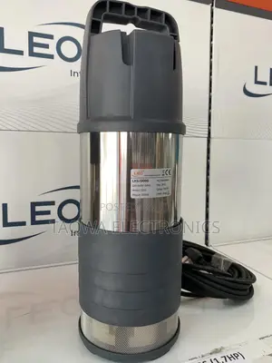 Power Output; 1.3kw 1.7hp Submersible Pump