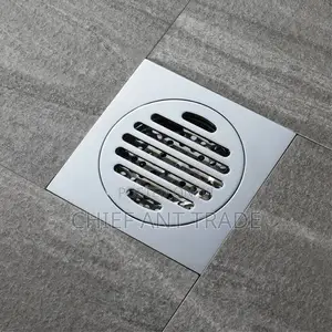Floor Drain 10cm | Stainless Steel / Metal | Anti-Odour Seal | Anti-Rust Coating | 10cm–60cm Options | Anti-Insect Barrier