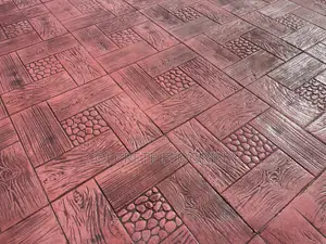 Pebble Wood Patterned Concrete | Quality Grade | Durable Construction | Residential & Commercial Use | Available in Bulk | Used – Inspected & Good Condition