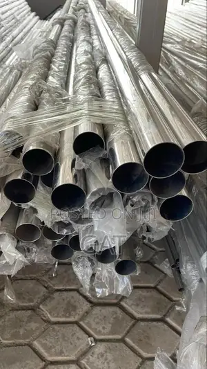 51 Mm Stainless Steel Round Pipes | Quality Grade | Durable Construction | Residential & Commercial Use | Available in Bulk