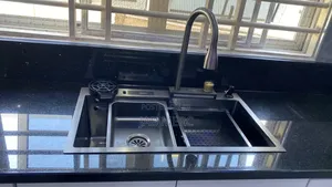 Kitchen Tap And Sink Modern Kitchen High Quality With Trays