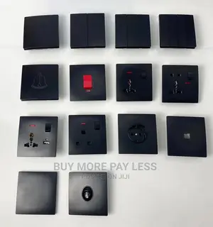 Colored Designed Switches – Electrical Accessories – Sockets, Conduit, Earthing & Tools