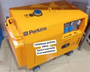 Teach Your Flow Perkins Generator 10kva 13000watt 10kva | Perkins / Honda / Kama Engine | Silent Canopy | 100% Copper Alternator | Key & Auto Start | 1–5 Year Warranty
