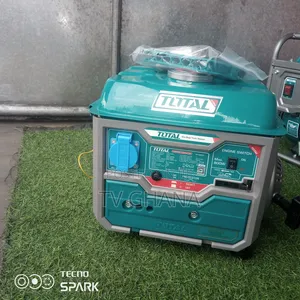Total Generator 2.0HP Silent Petrol 800W Pullstart Generator | 100% Copper Alternator | Petrol / Diesel | Key & Pull Start | Silent Model | 1-Year Warranty