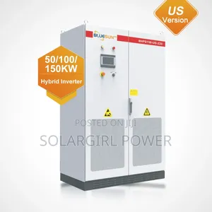 Bluesun 150kw Us Standard Hybrid Solar Energy Storage Inverter | Monocrystalline / Bifacial | High Efficiency | Weatherproof | Long Lifespan | Solar PV Grade