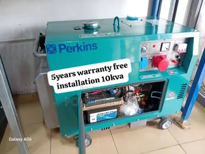 Onyx Source Perkins 10kva 13000watts 165 | Perkins / Honda / Kama Engine | Silent Canopy | 100% Copper Alternator | Key & Auto Start | 1–5 Year Warranty