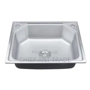 Sliver Kitchen Sink ( 5040LS ) Single | Anti-Rust Stainless Steel / Granite Composite | Single & Double Bowl | Complete with Waste Trap & Tap
